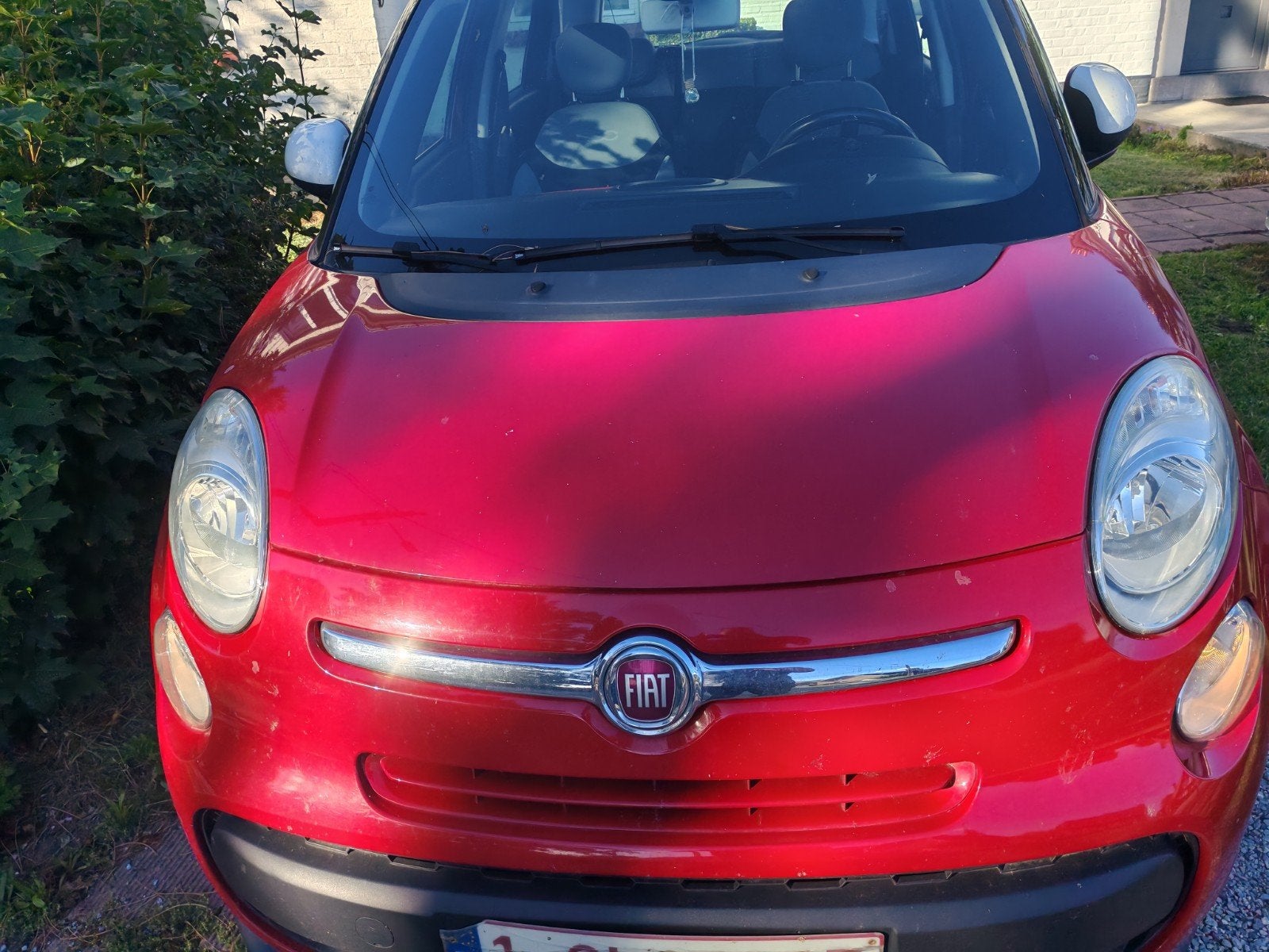 Fiat 500L essence 1.4 turbo. Annie 2015 Euro 6, Rouge, Achat, Euro 6, Boîte manuelle