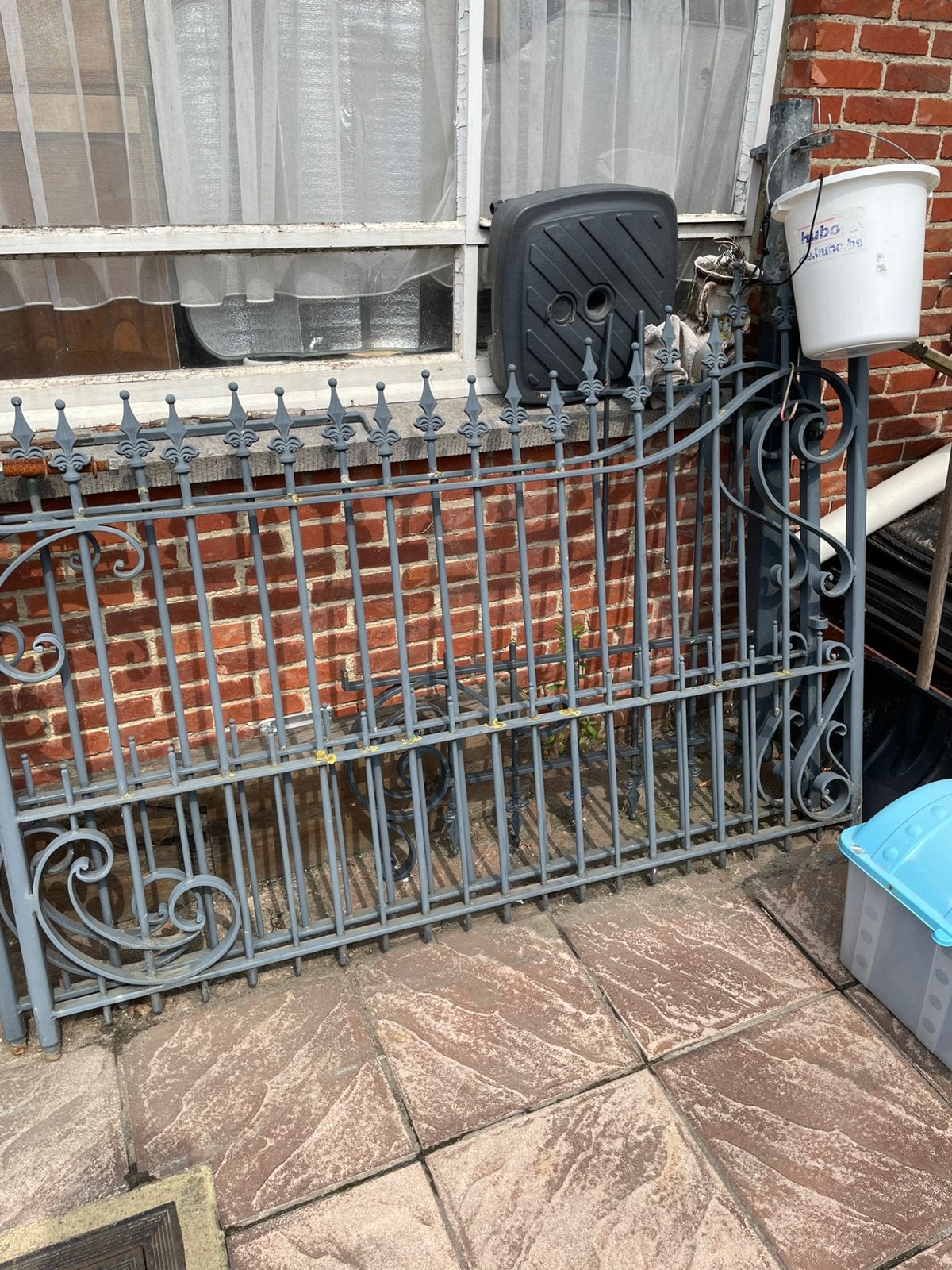Tuinpoort, Tuin en Terras, Ophalen, Zo goed als nieuw, IJzer