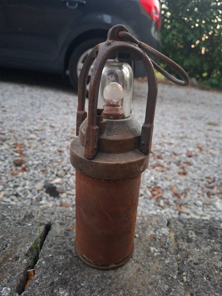 Lampe mineur, Antiquités & Art, Enlèvement