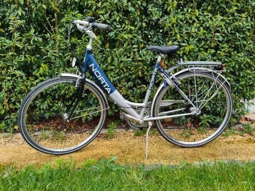Damesfiets Norta, Fietsen en Brommers, Gebruikt, Velgrem, 47 tot 50 cm, Versnellingen