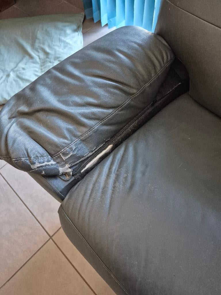 Fauteuil, 75 à 100 cm, 125 cm ou plus, Cuir, Enlèvement