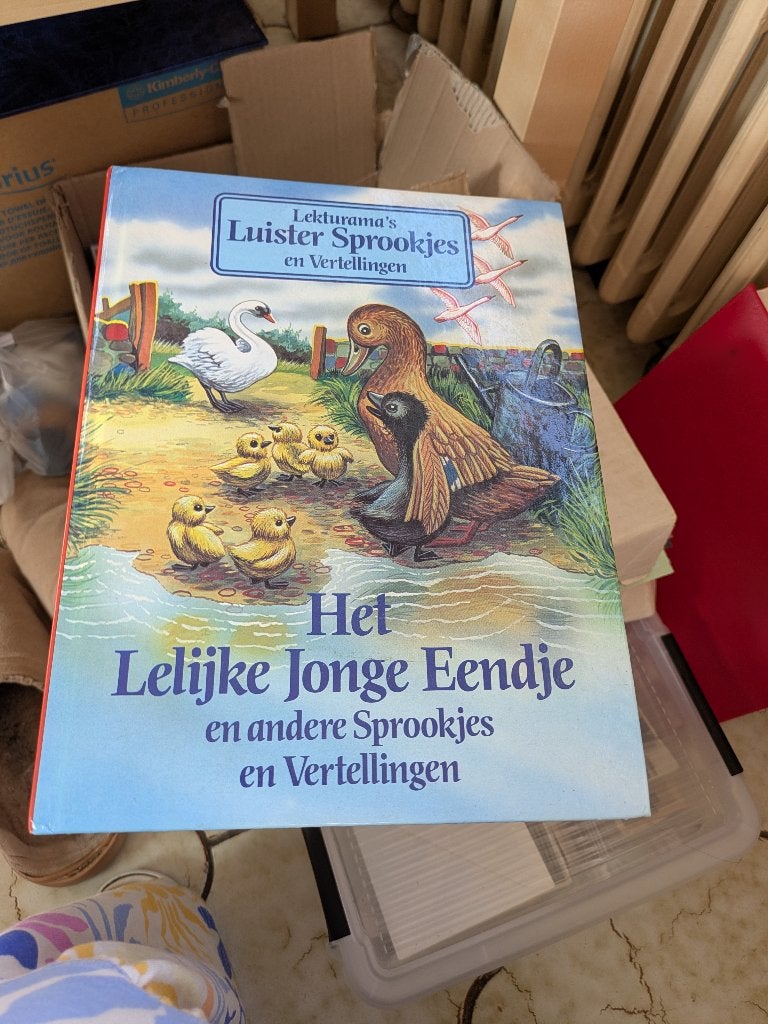 Het lelijke jonge eendje, Boeken, Sprookjes en Fabels, Ophalen of Verzenden, Zo goed als nieuw