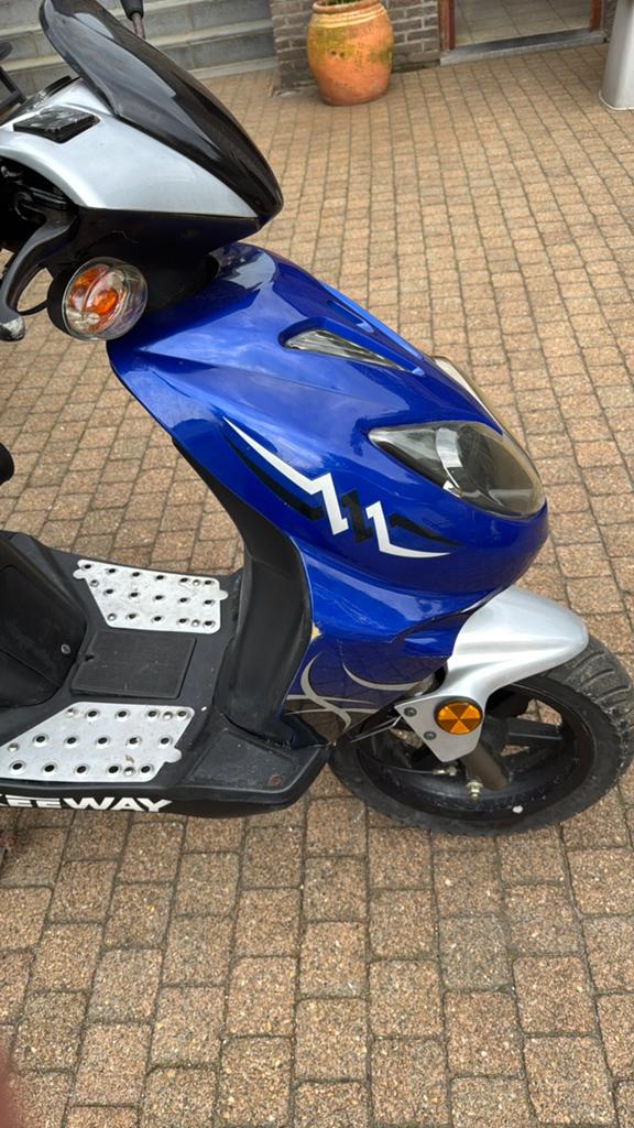 Scooter keeway f-act 50cc, Ophalen