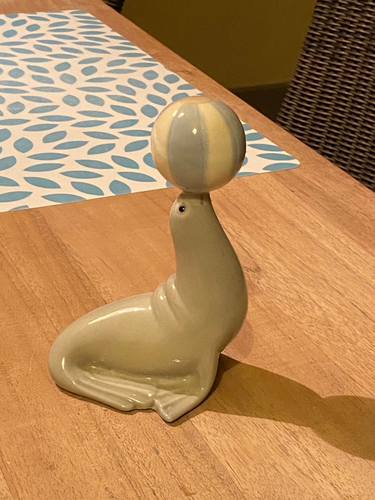 Beeld zeehond, Ophalen