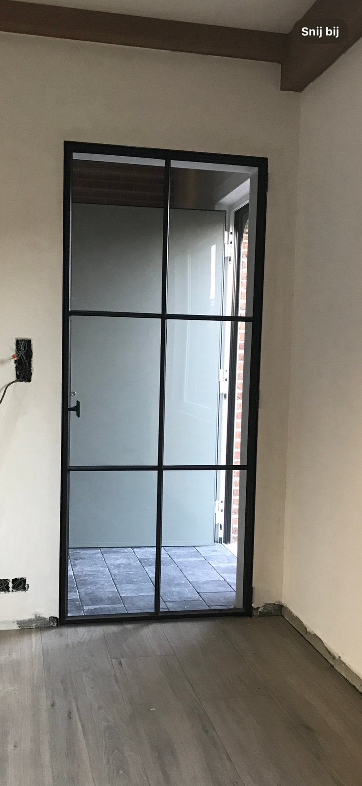 stalen binnendeur, Bricolage & Construction, Neuf, Porte intérieure, Enlèvement, 80 à 100 cm
