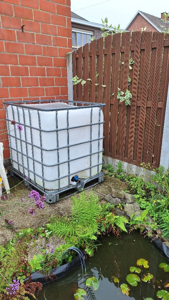 Regenvat, Tuin en Terras, Ophalen, Gebruikt, Kunststof, Met kraantje