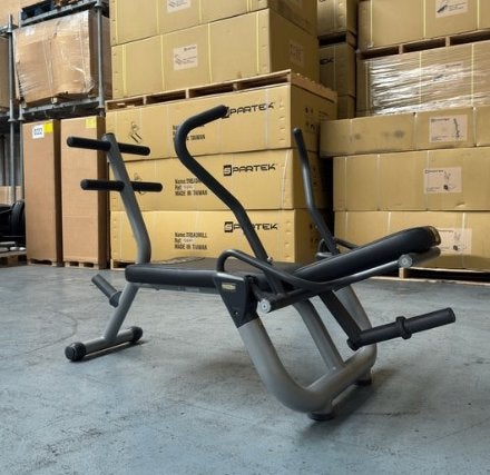Technogym AB crunch bank, Ophalen, Zo goed als nieuw, Buik, Fitnessbank
