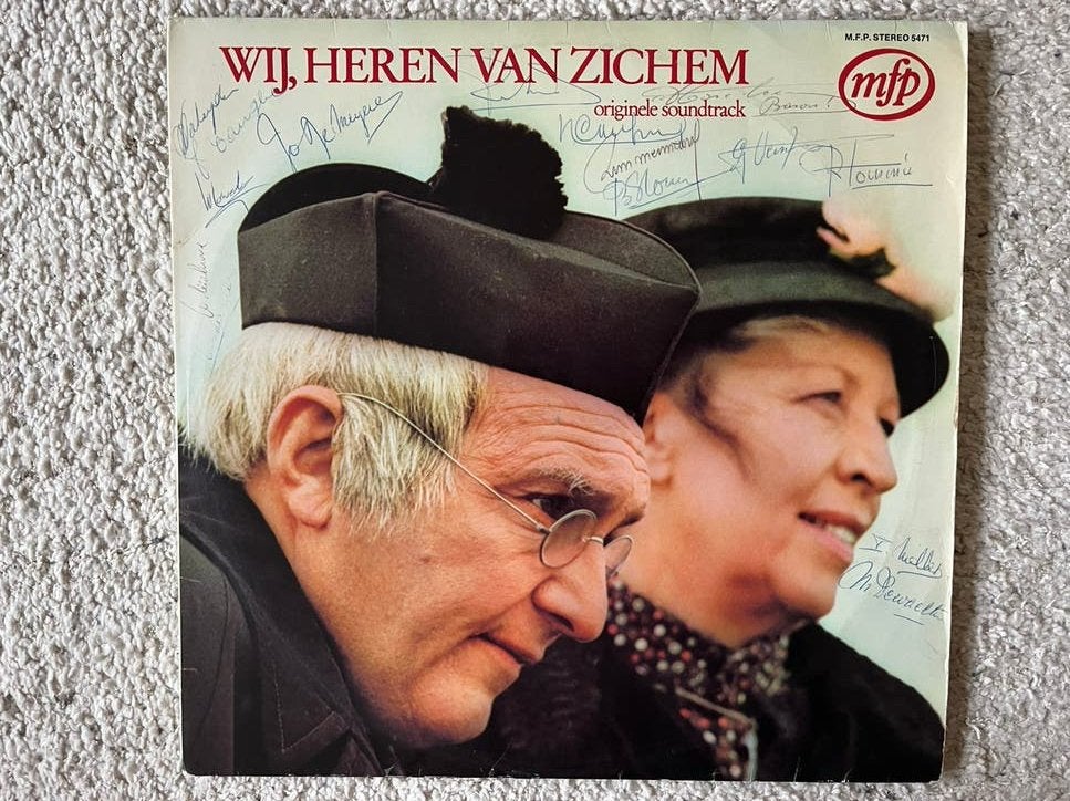Lp Wij heren van Zichem, met 16 tal handtekeningen, Ophalen of Verzenden, Zo goed als nieuw