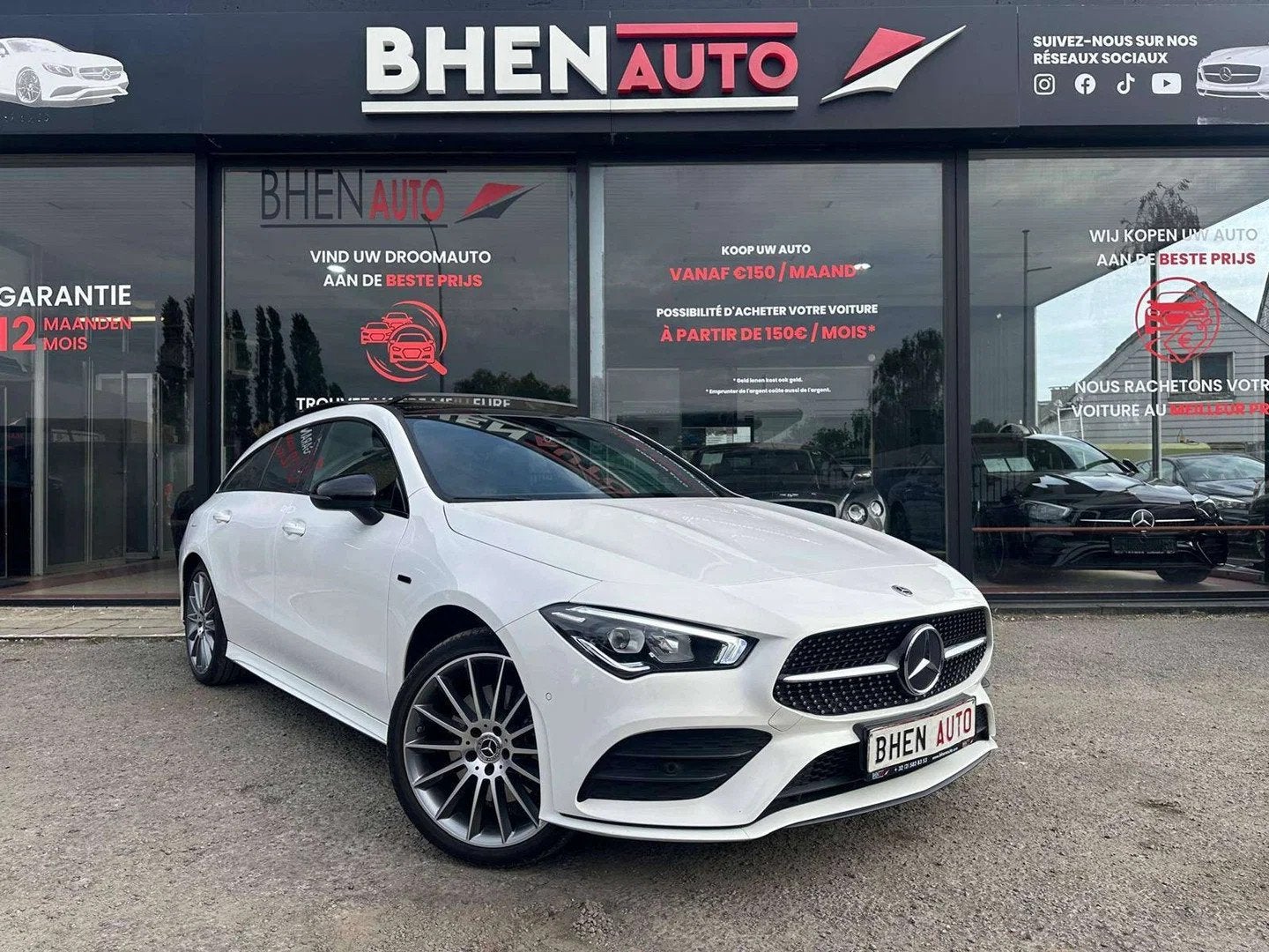 Mercedes-Benz CLA-Klasse 250 CLA 250 e PHEV Pack AMG/PACK NI, Autos, Achat, Euro 6, Entreprise, Noir