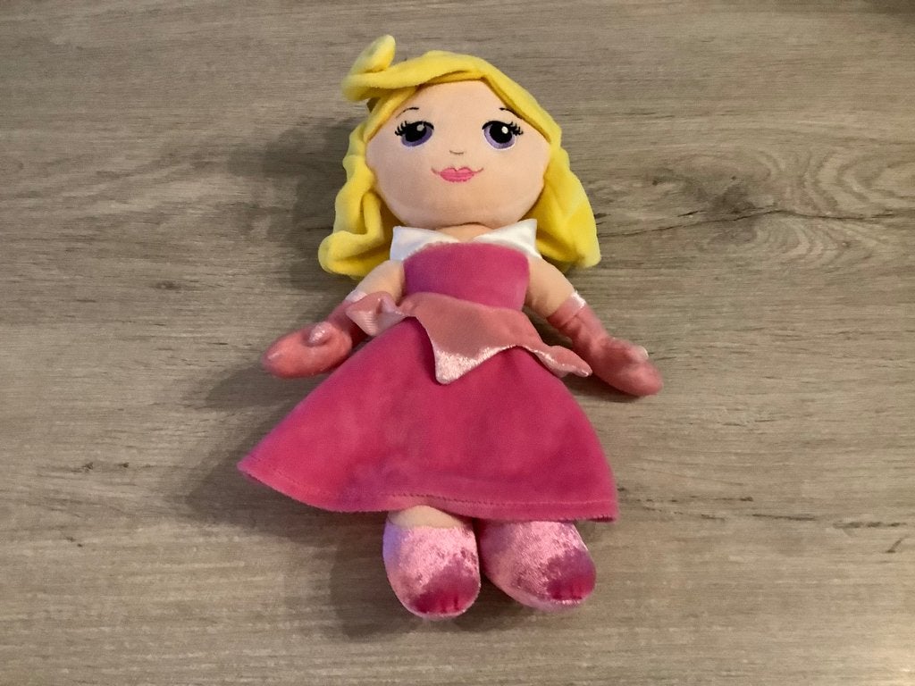 Disney Sleeping Beauty pluche character (30 cm), Disney, Overige typen, Ophalen of Verzenden, Zo goed als nieuw