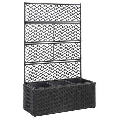 Plantenbak zwart, Tuin en Terras, Ophalen, Nieuw, Kunststof, Balkon