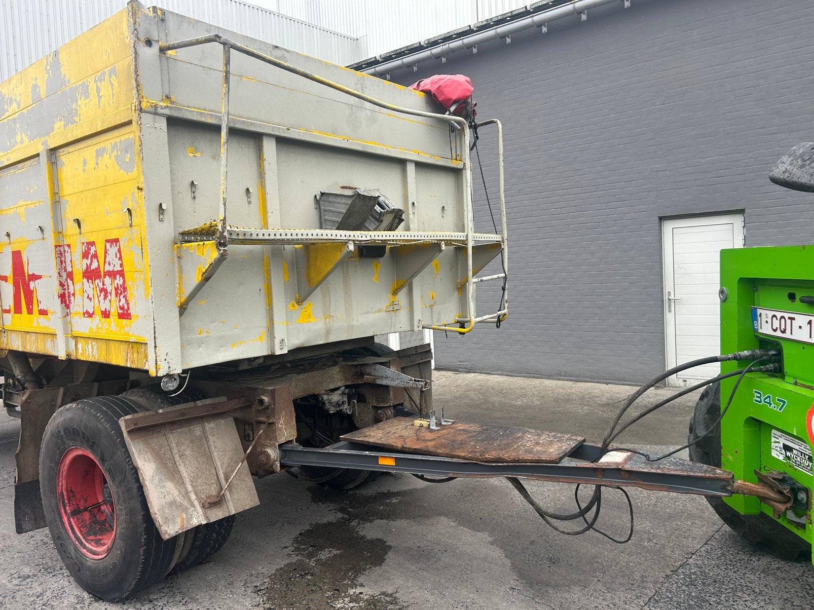 Kipwagen kipper GSH, Ophalen, Akkerbouw