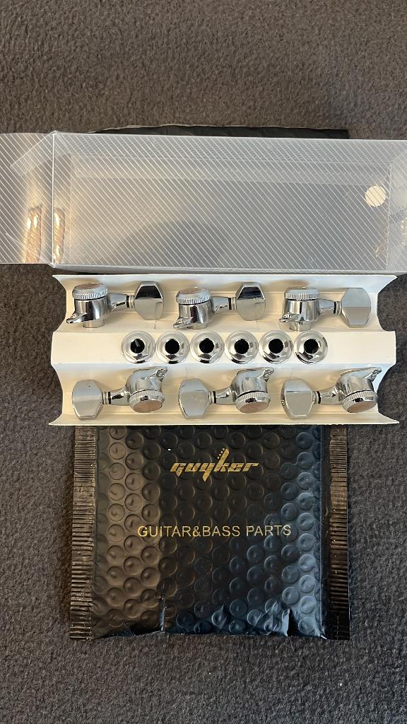 Mecaniques autobloquantes pour guitares (6 en ligne), Musique & Instruments, Instruments à corde | Guitares | Électriques, Enlèvement ou Envoi