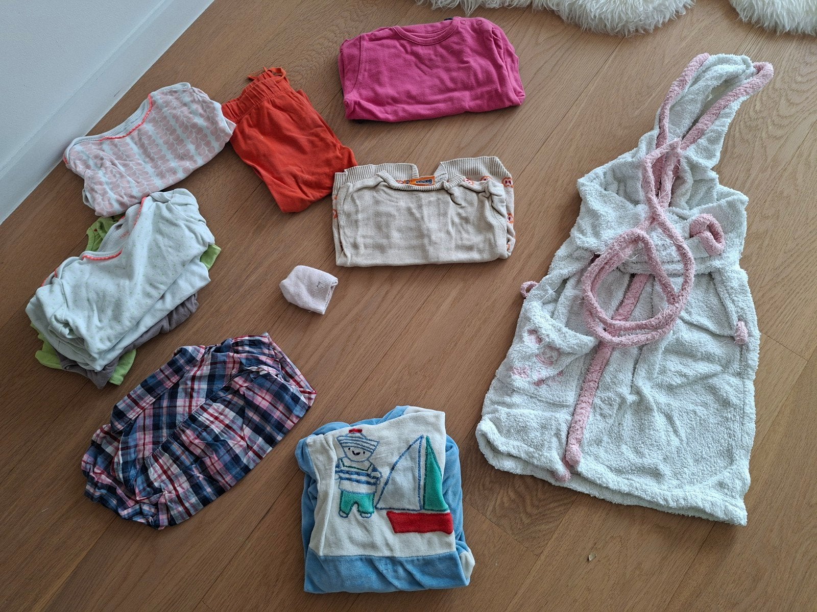 Meisjes babykleertjes, Ophalen