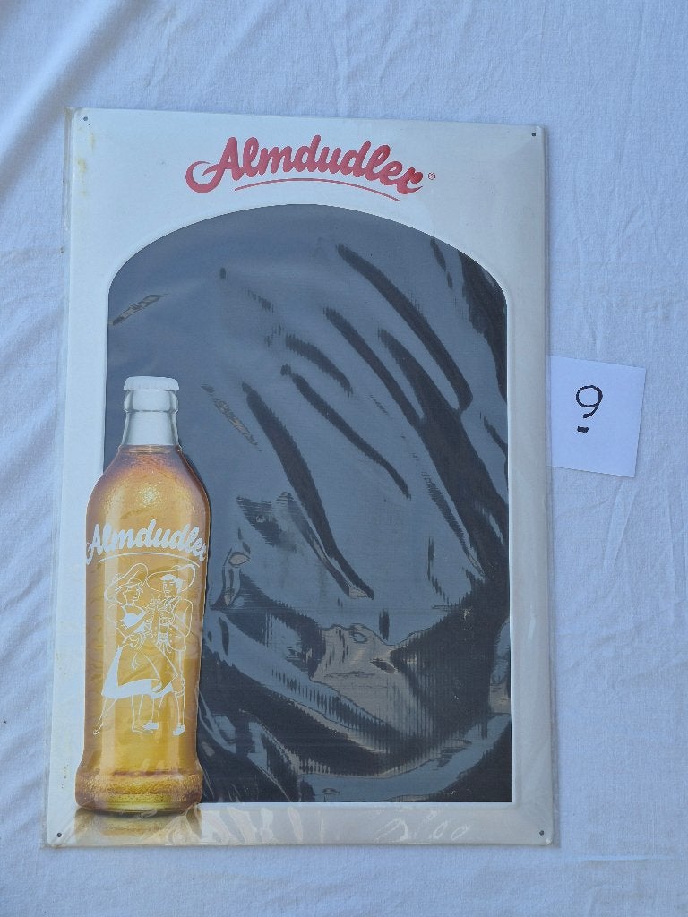 panneau d'affichage en métal n 9, Enlèvement, Comme neuf, Panneau publicitaire