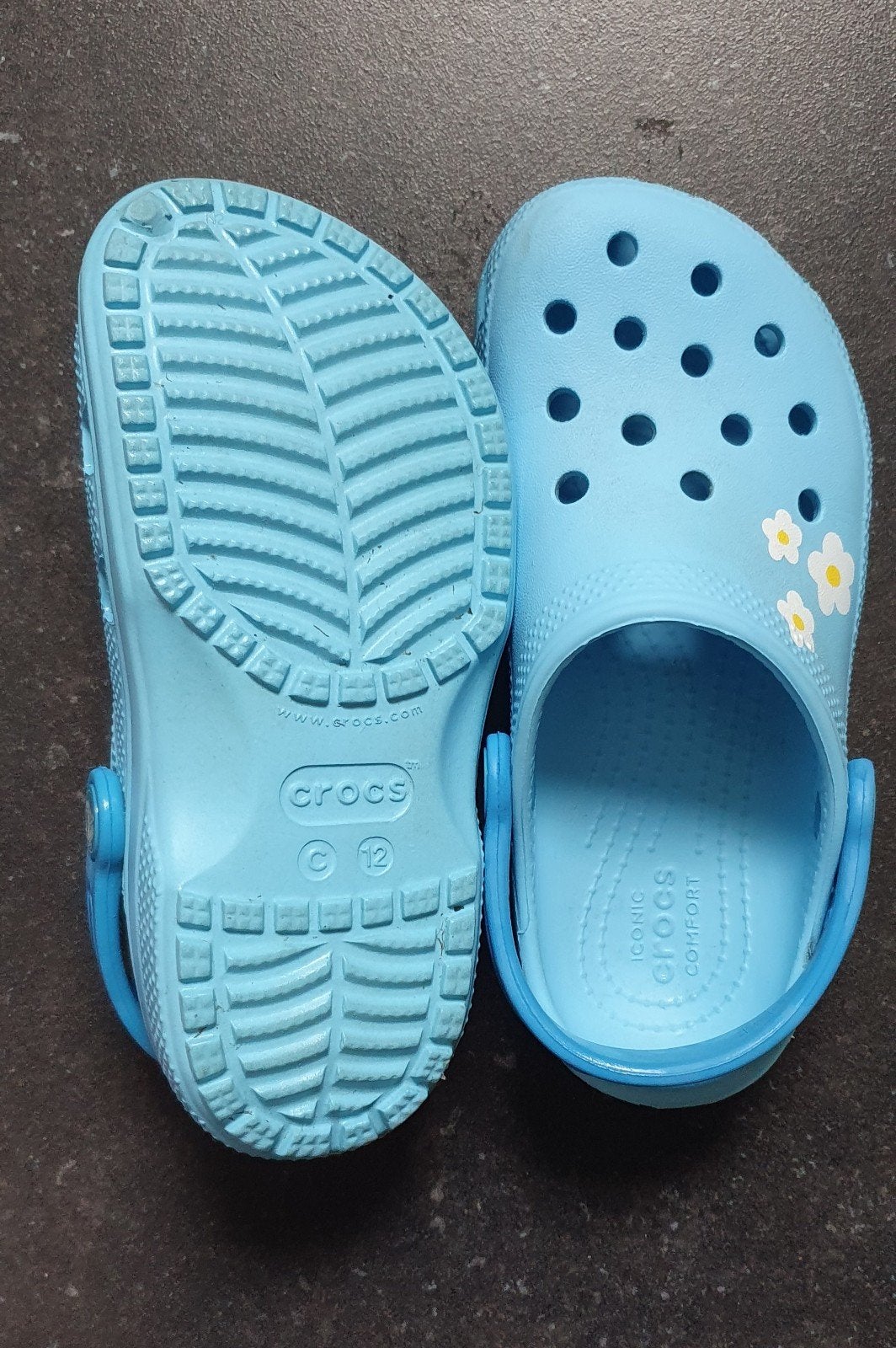 Crocs Kids' Classic Daisy Clogs - Maat 29-30/ C12, Kinderen en Baby's, Babykleding | Schoentjes en Sokjes, Ophalen