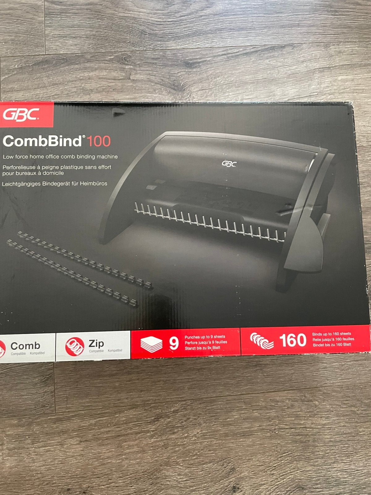 Ponsmachine combBind 100, Diversen, Bureau-accessoires, Ophalen, Zo goed als nieuw