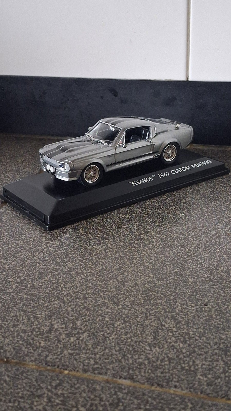 Greenlight 1967 Ford Mustang Shelby GT500 "Eleanor"60 Second, Hobby en Vrije tijd, Modelauto's | 1:24, Zo goed als nieuw, Auto