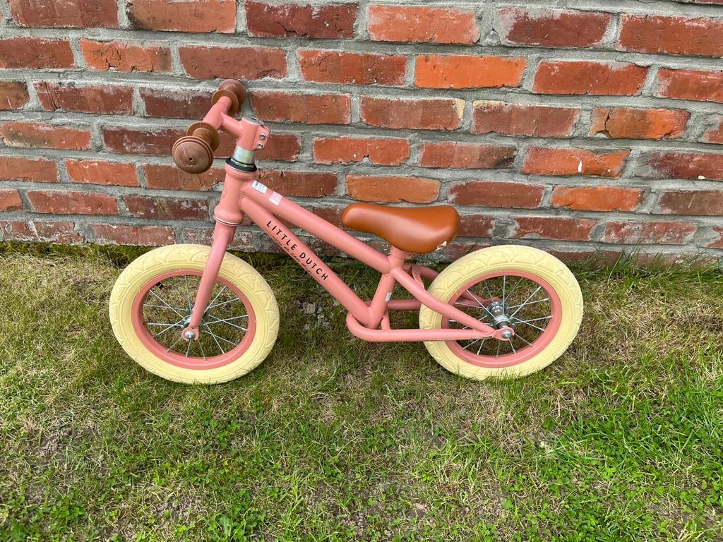 Loopfiets Little Dutch roze, Ophalen, Gebruikt