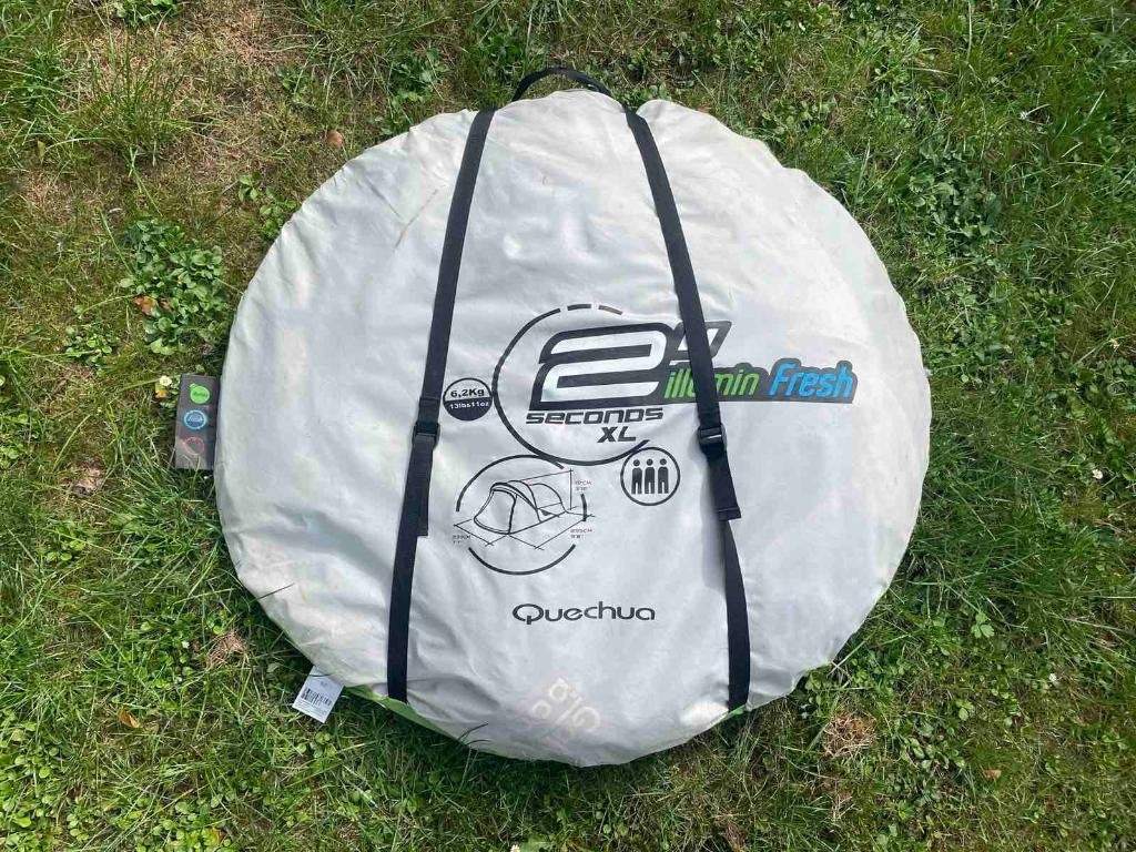 Verhuur Quechua Pop-up tent Illumin voor 2 personen, Ophalen, Gebruikt, Tot en met 2