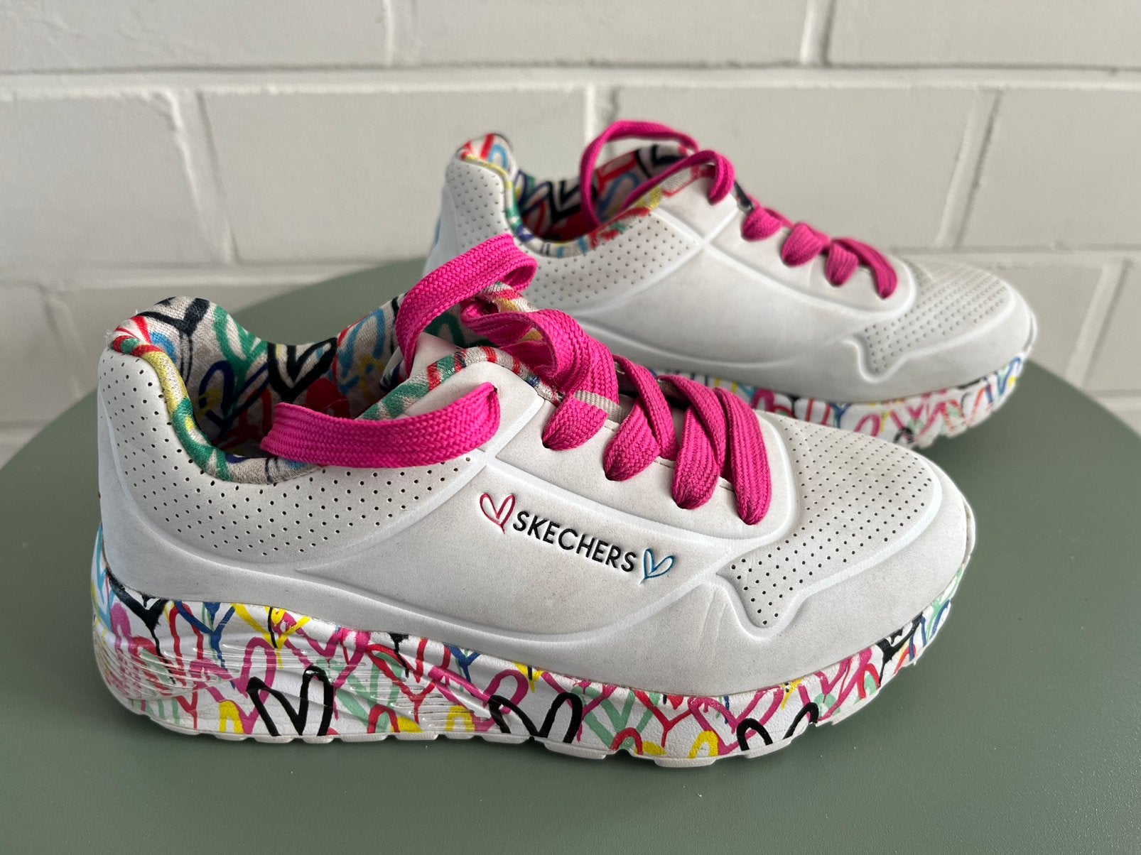 Sneakers SKECHERS maat 27/28, Kinderen en Baby's, Gebruikt, Meisje, Schoenen, Ophalen of Verzenden