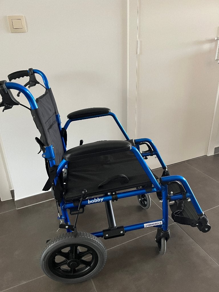 Rolstoel, Diversen, Rolstoelen, Ophalen, Inklapbaar, Zo goed als nieuw, Handbewogen rolstoel