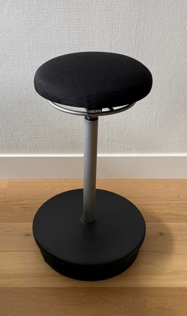 4 Haworth Comforto 1 zit-sta-krukken bureaukruk ergonomisch, Maison & Meubles, Chaises de bureau, Enlèvement ou Envoi, Comme neuf