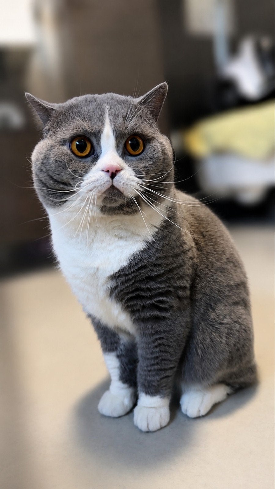 brits korthaar (dekkater) (niet te koop), 0 à 2 ans