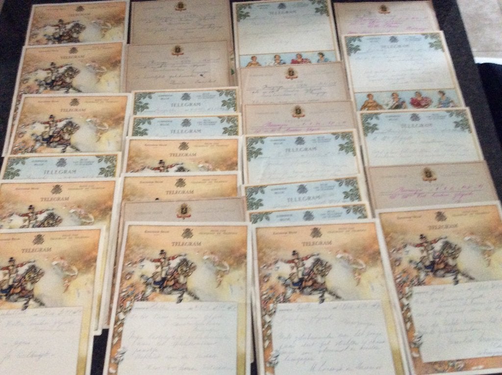 LOT 30 OUDE TELEGRAMMEN, Verzamelen, Ophalen, Overige typen