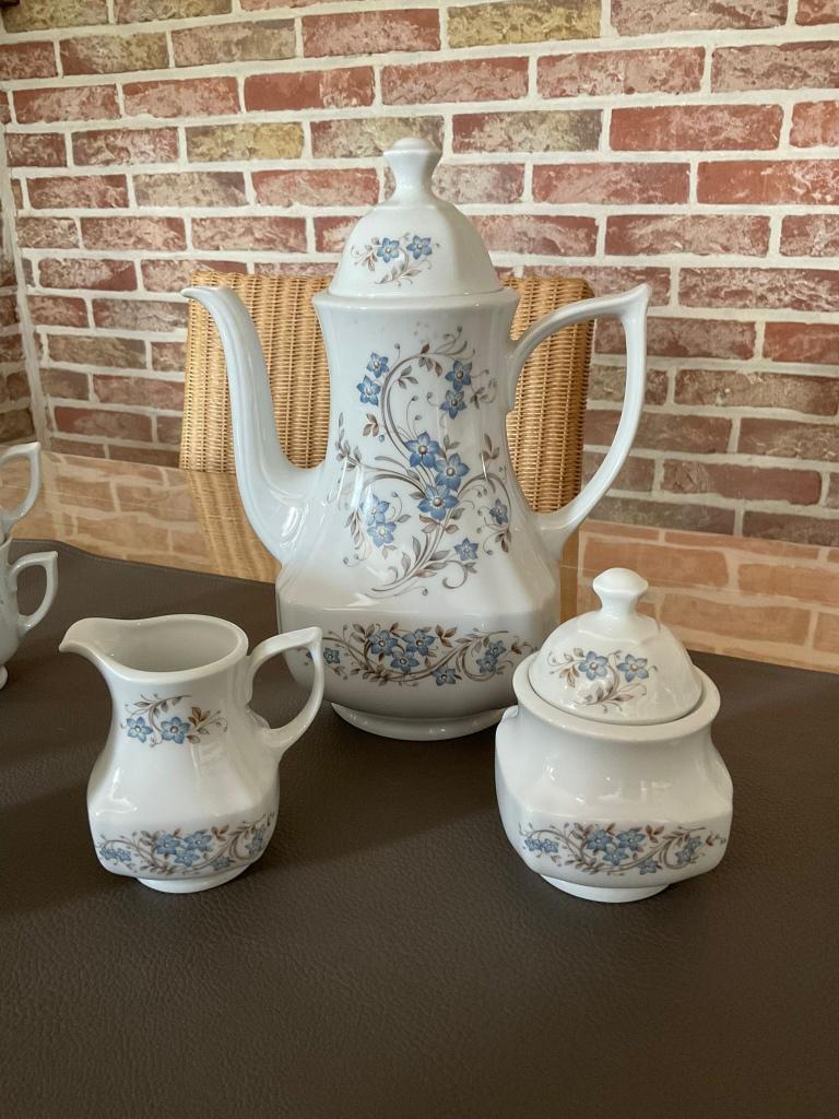 Koffieservies, Ophalen