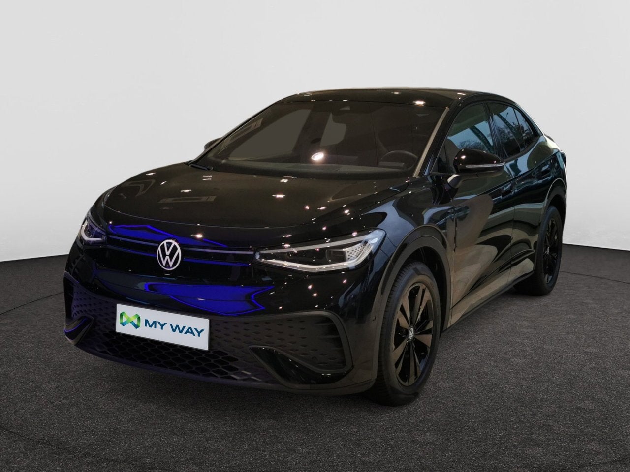 Volkswagen ID.5 Pro Business Premium 77 kWh 210 kW (286 pk), Auto's, Automaat, ID.5, Zwart, Elektrisch