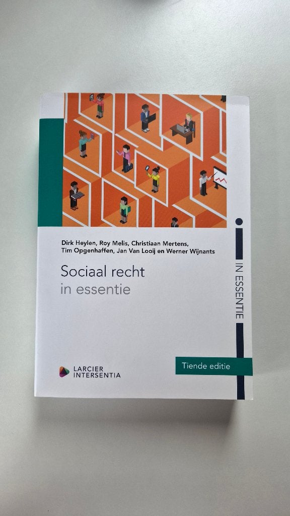 Handboek Sociaal Recht in essentie, Boeken, Ophalen of Verzenden, Nieuw, Hoger Onderwijs, Heylen, Melis, Mertens, Opgenhaffen, Van Looij en Wijnants
