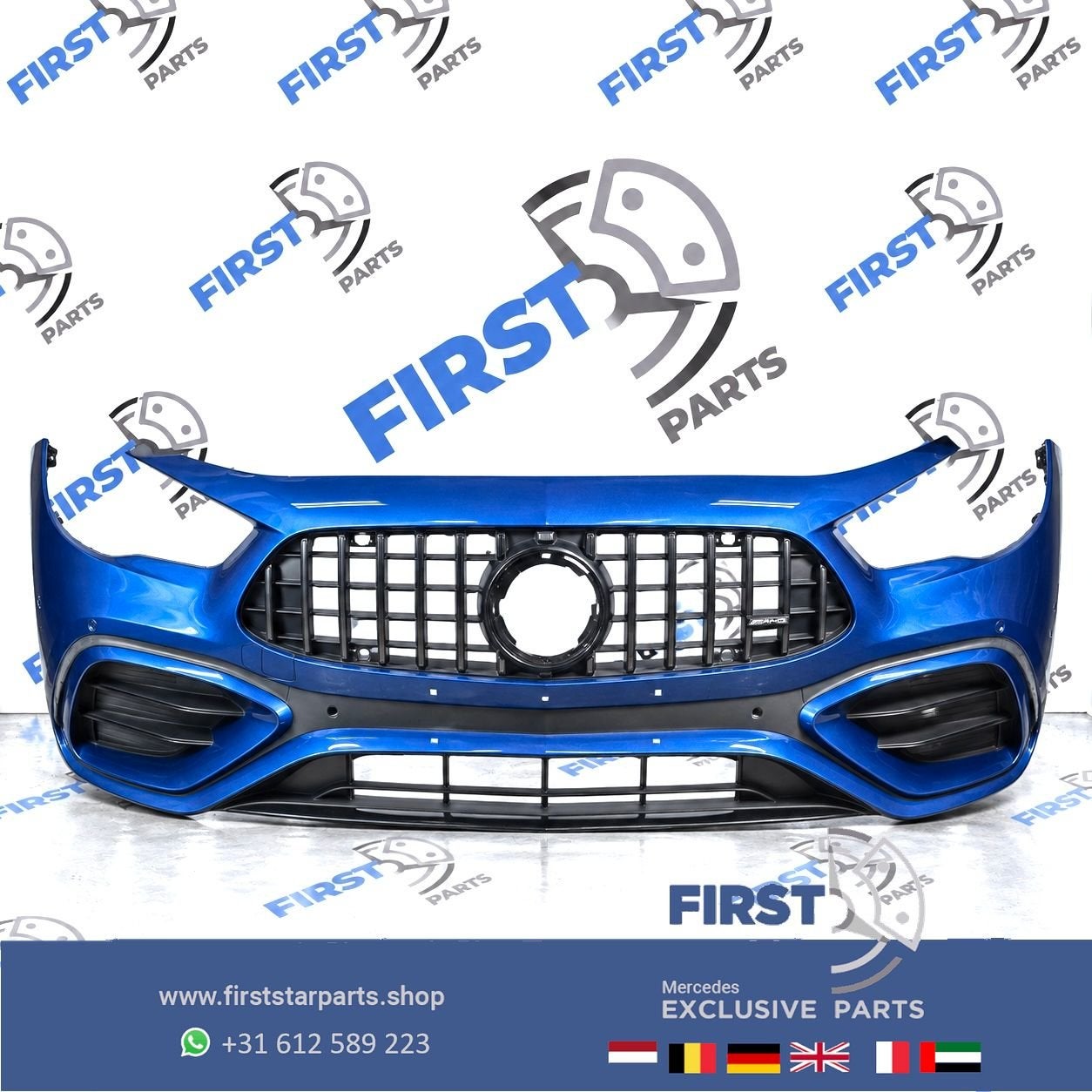H247 GLA AMG BUMPER FACELIFT A2478804508 GLA35 VOORBUMPER CO, Gebruikt, -, Voor, Ophalen of Verzenden