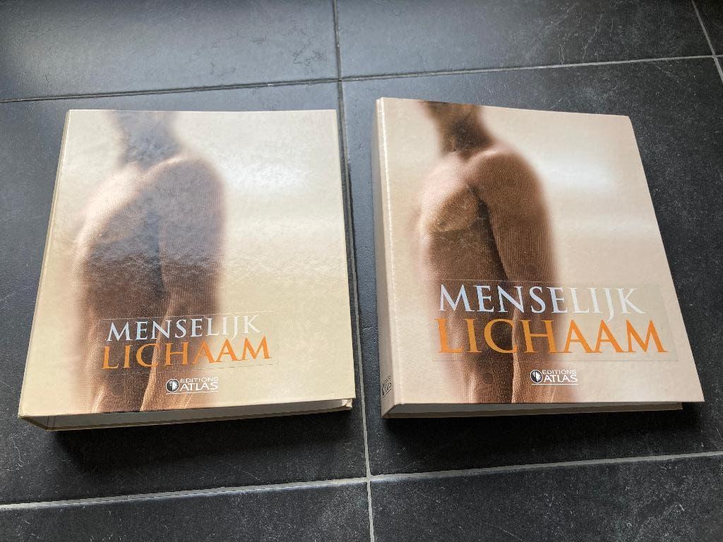 2 fardes met geplastificeerde gezondheidsfiches Atlas, Enlèvement, Comme neuf, Médecine, Série complète