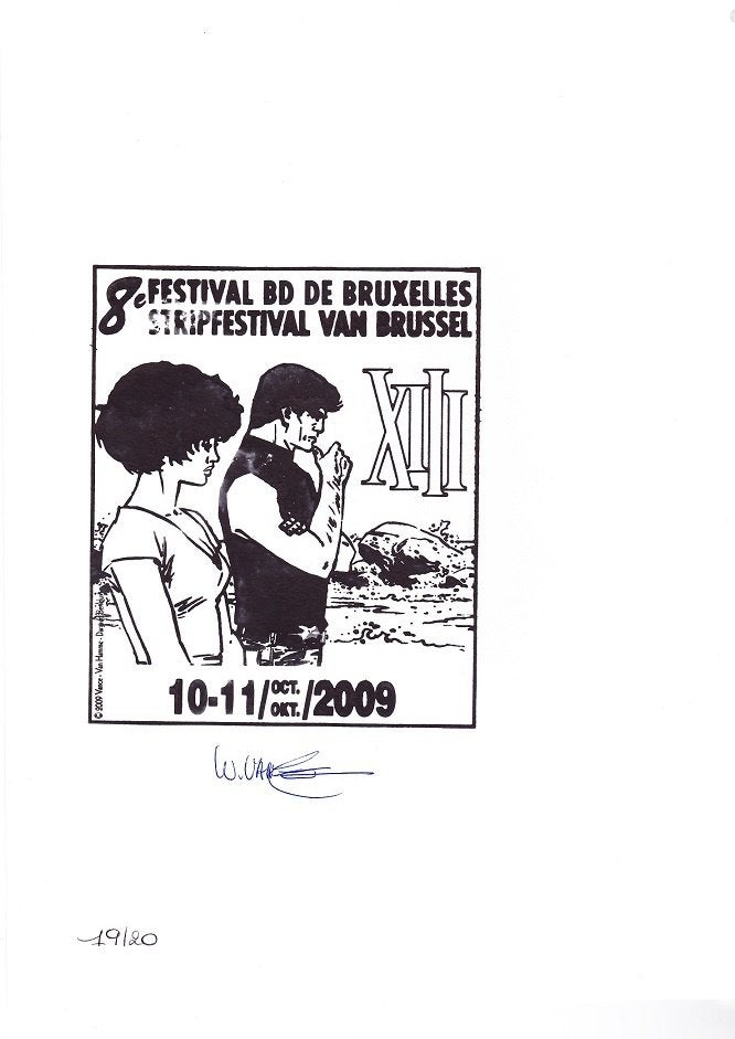 Speciale uitgifte XIII strip nr 19, Ophalen, Eén stripboek, Nieuw, W. Vance en J. Van Hamme