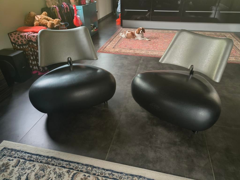 2 zeteltjes Leolux pallone, Ophalen, Gebruikt, Overige materialen