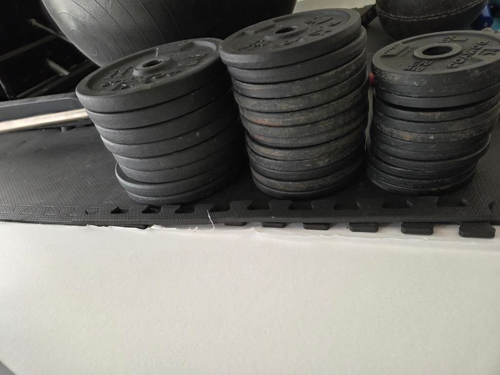 Gietijzeren gewichtschijven, Sport en Fitness, Ophalen