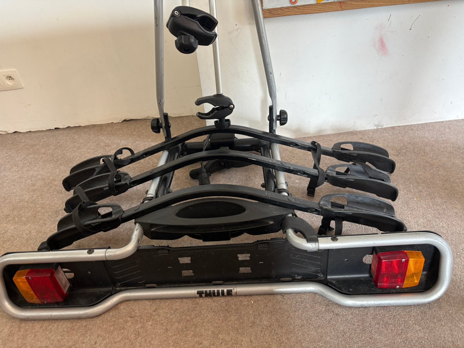 Porte vélo Thule Euroride 943, Support d'attelage, 3 vélos ou plus, Enlèvement, Utilisé