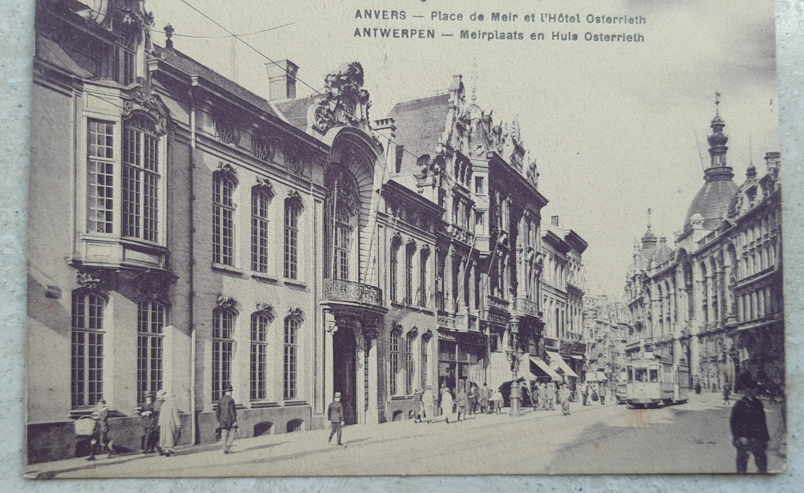 Postkaart ANTWERPEN de MEIR 1923, Verzamelen, Postkaarten | België, Ophalen of Verzenden, Antwerpen