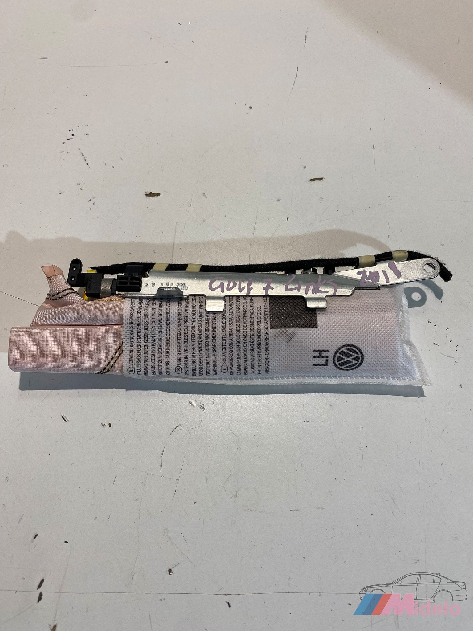 VW GOLF VII STOEL AIRBAG RECHTS 5G0880242C, Auto-onderdelen, Dashboard en Schakelaars, Volkswagen, Gebruikt, Ophalen of Verzenden