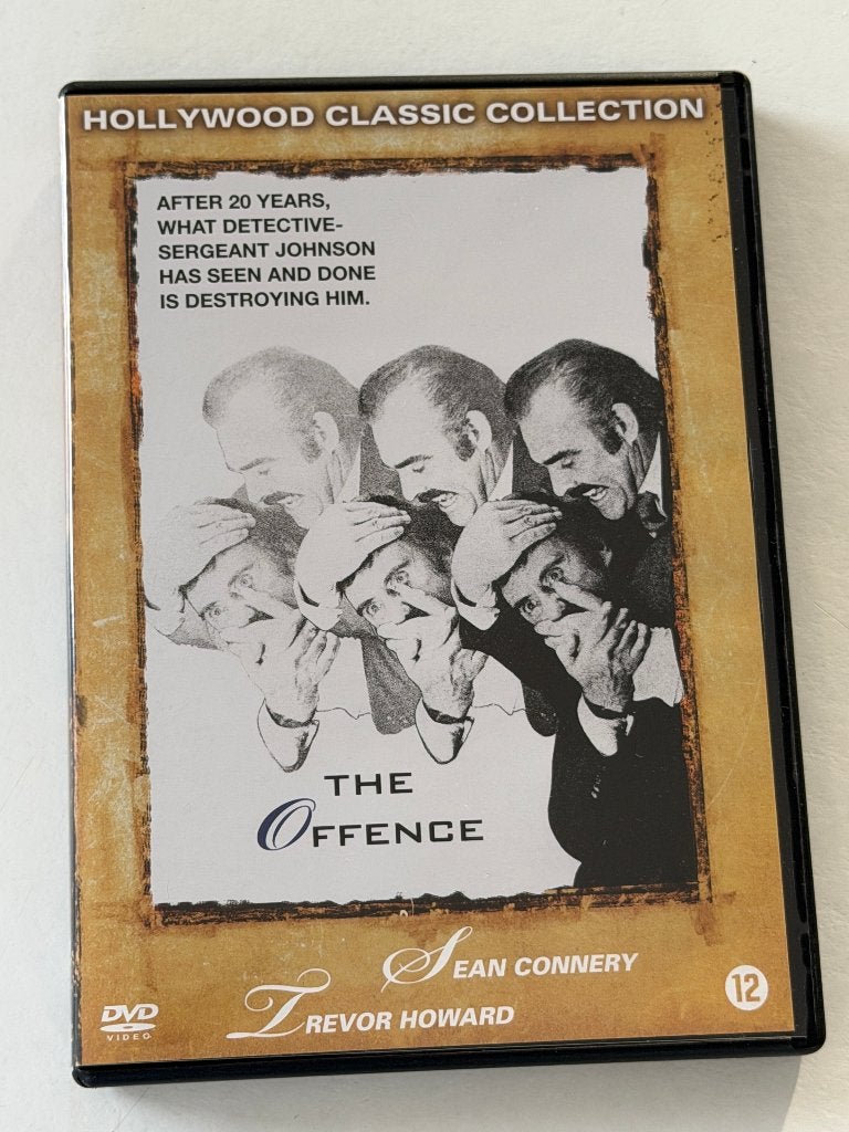 The Offence (DVD) Sean Connery, Cd's en Dvd's, Nederlands, Actiethriller, Ophalen of Verzenden, Vanaf 12 jaar