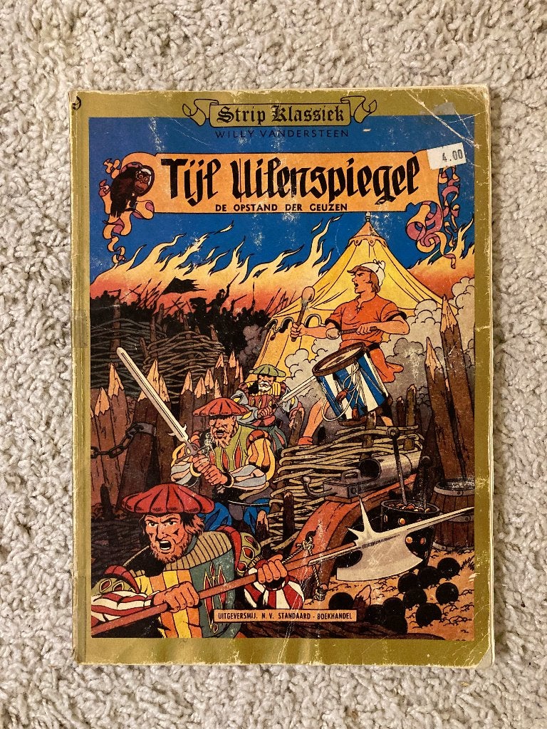 Tijl Uilenspiegel - Opstand der Geuzen - Eerste druk, 1982, Eén stripboek, Ophalen of Verzenden, Gelezen
