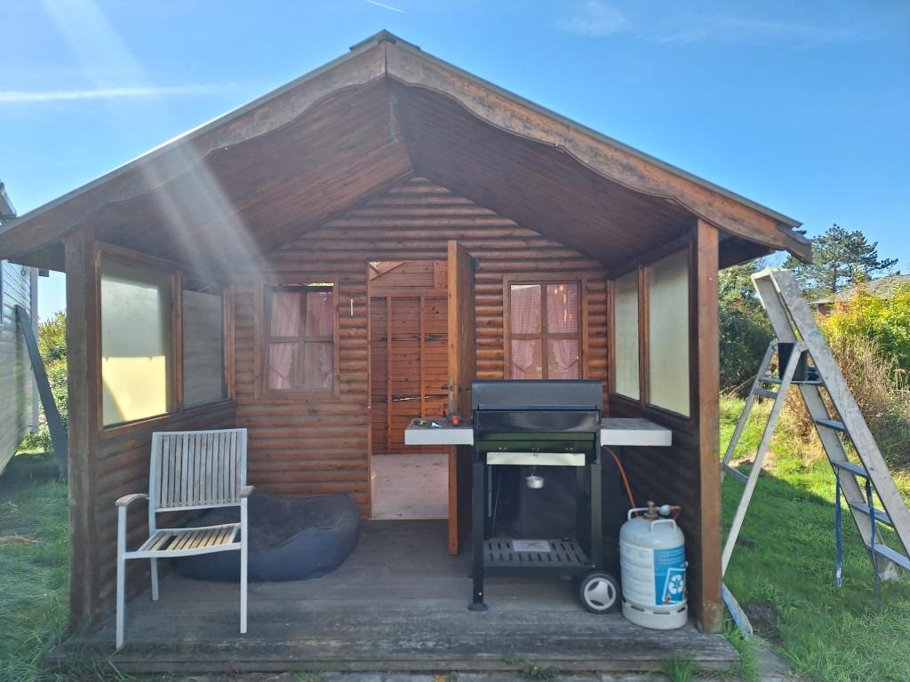 Verkocht! Leuke tuinhuis - overkapping, Ophalen, Gebruikt, Tuinhuis