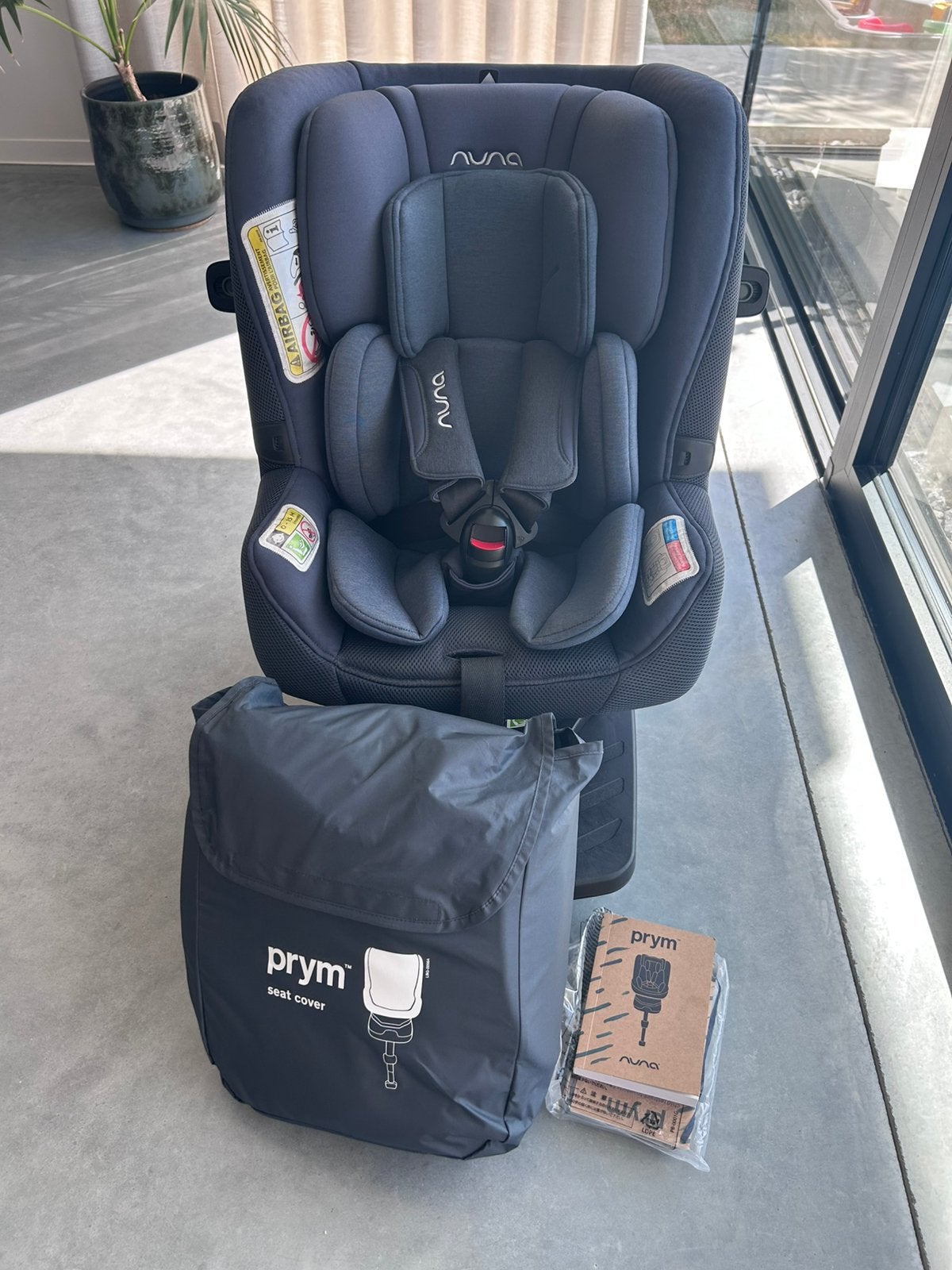 Nuna Prym autostoel 360graden draaibaar, Kinderen en Baby's, Gebruikt, Isofix, Slaapstand, Ophalen