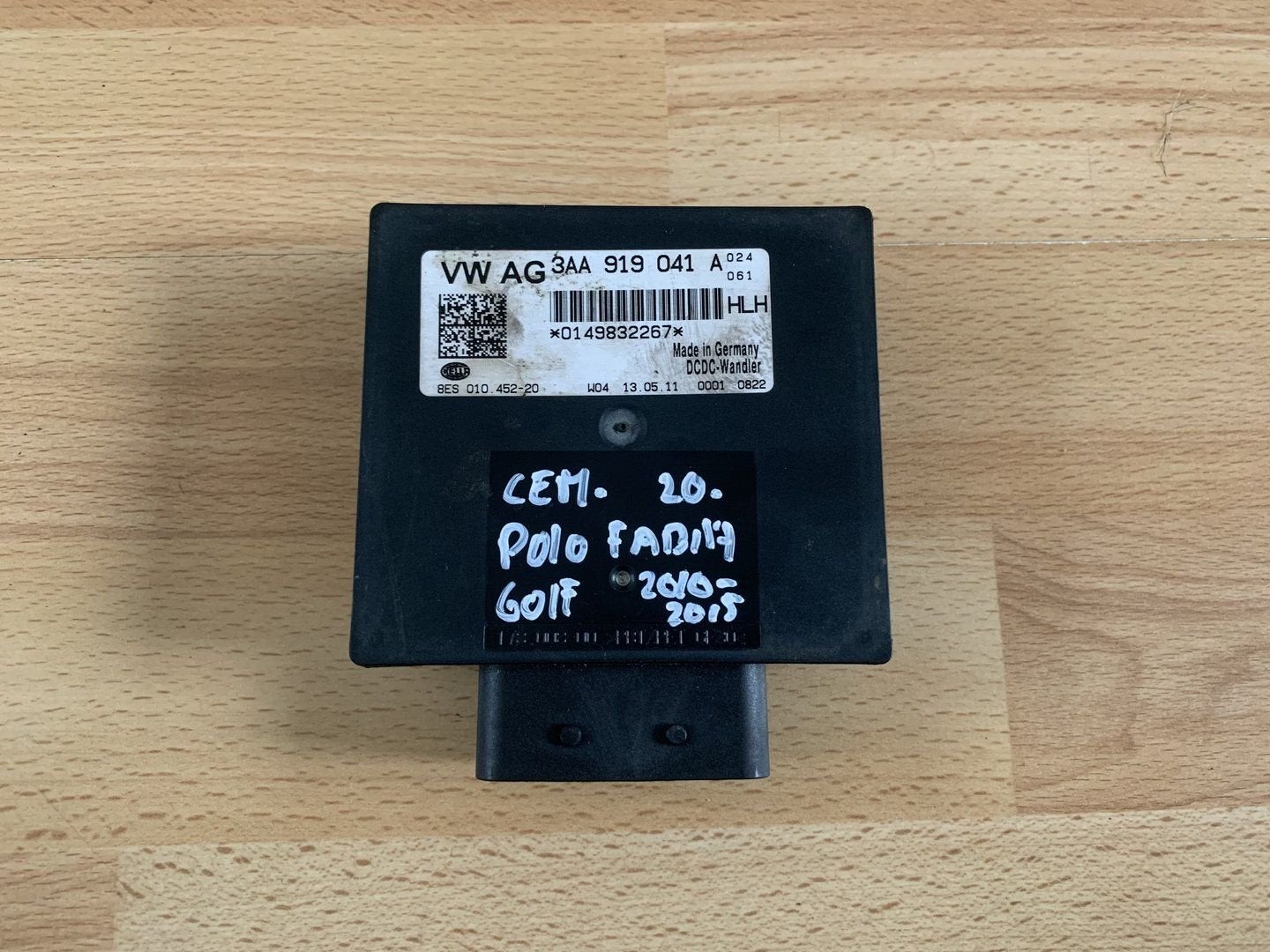 CEM module centrale deurvergrendeling vw golf polo fabia, -, Utilisé, Seat, -