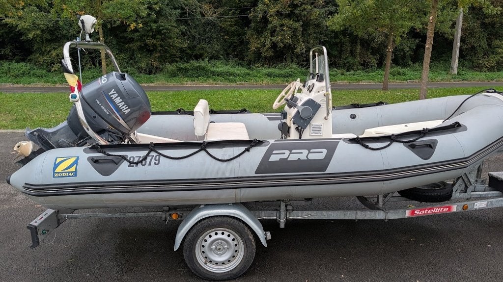 Zodiac Pro tankpakket voor 9 man, Watersport en Boten, Ophalen, Brandstoftank, Gebruikt, PVC
