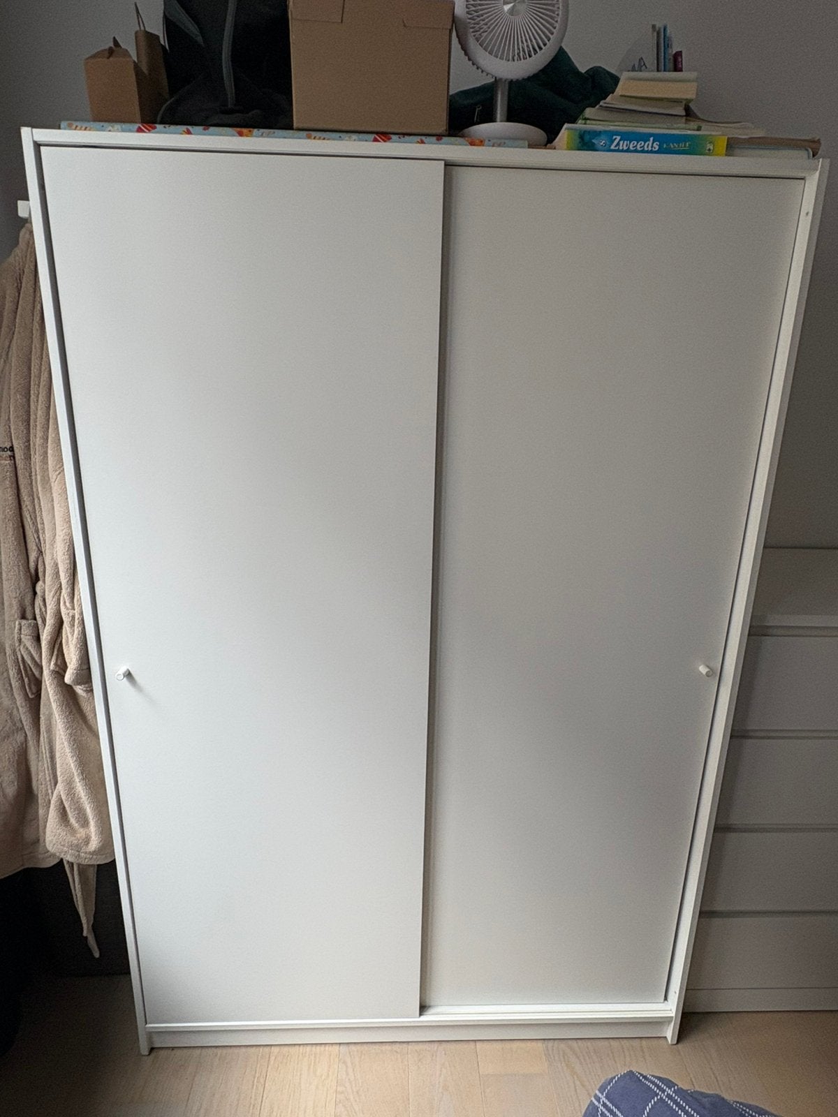 Armoire à portes coulissantes KLEPPSTAD IKEA, Enlèvement, Comme neuf