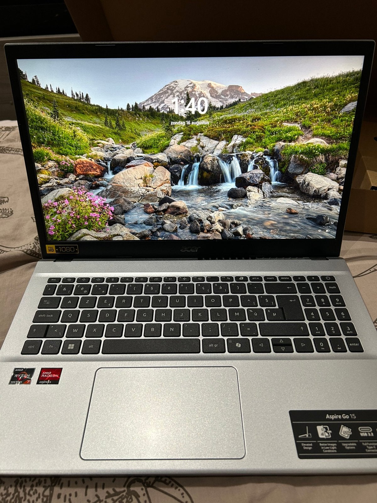 Acer Aspire Go 15 – Zo goed als nieuw, Ophalen of Verzenden, Nieuw, 16 GB, SSD