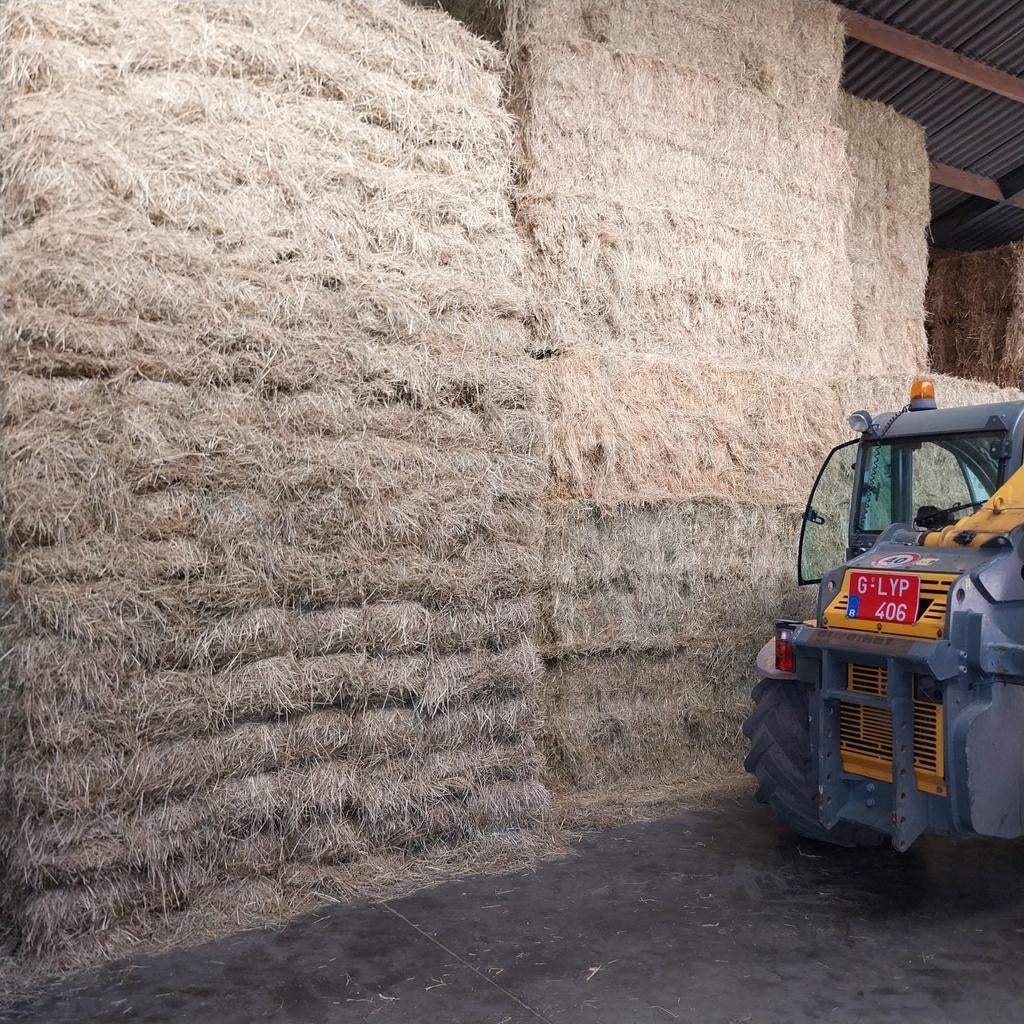 Stro en hooi, Ophalen