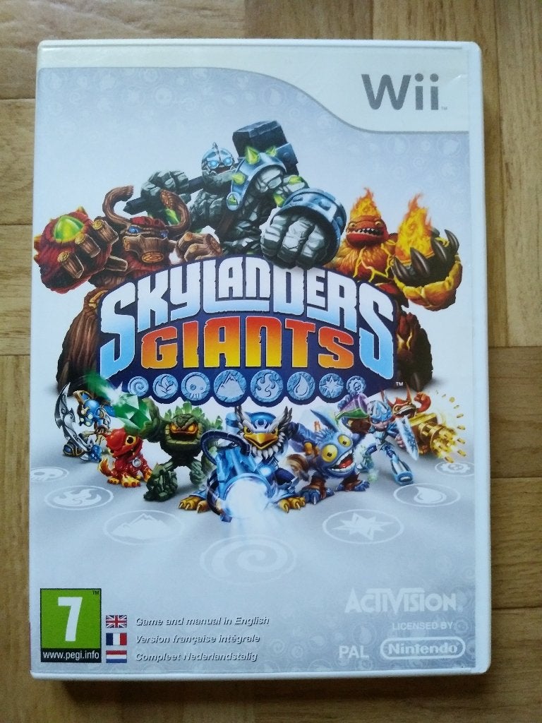 Skylanders Giants spel voor Wii of Wii U, Games en Spelcomputers, Avontuur en Actie, 2 spelers, Ophalen of Verzenden, Zo goed als nieuw